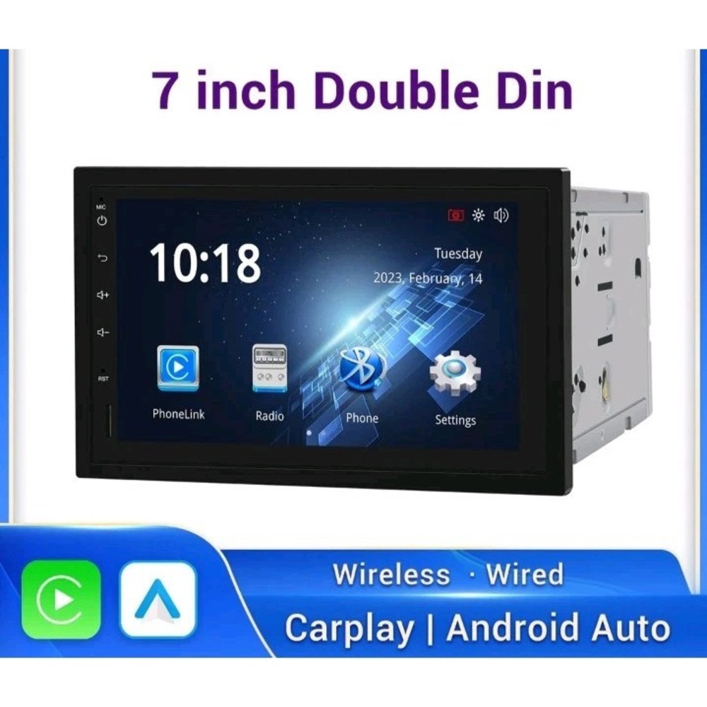 Dasaita Double Din Radio For VW Audi Ford Cadillac Land Rover Mercedes Read Disc